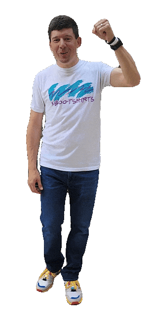 1800tshirts giphyupload cheer support letsgo Sticker