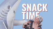 Shark Attack Food GIF by StickerGiant