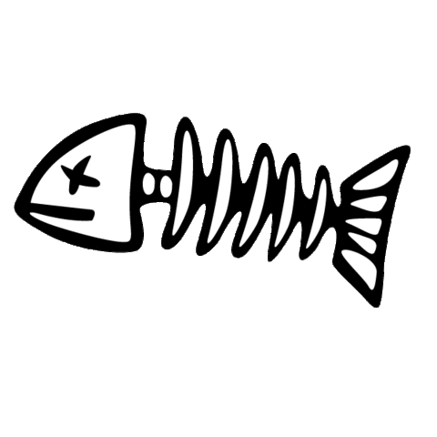 Hungry Stray Cat Sticker
