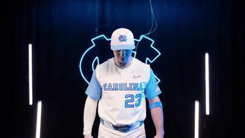 North Carolina Baseball GIF by UNC Tar Heels
