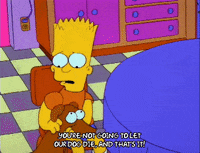Sad Season 3 GIF by The Simpsons