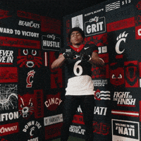 Cincinnati Football GIF by Cincinnati Bearcats