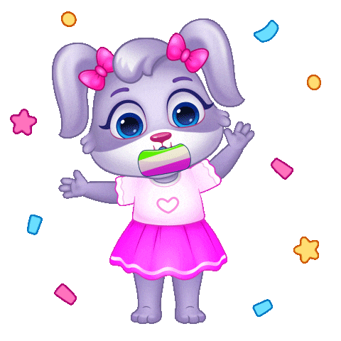 Happy Party Sticker by Lucas and Friends by RV AppStudios