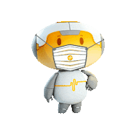 Mascara Pandemia Sticker by Veus Technology