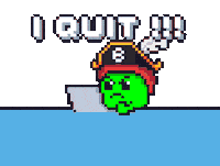 Frustrated Pixel Art Sticker by Potatozzz by 9GAG