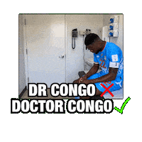 Dr Congo Doctor Sticker
