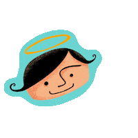 MarinaSaldari amor angel bien bueno Sticker