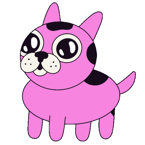 Happy Dog Sticker by VALS