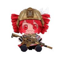 Blush Soldier Sticker