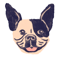 French Bulldog Dog Sticker by Kat Schneider
