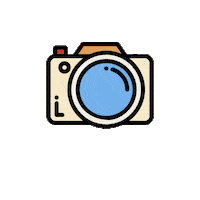 Camera Cam Sticker by MAISONdeSABRÉ