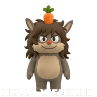 Good Morning Weekend Sticker