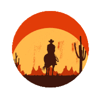 Wild West Texas Sticker by Westgate Resorts