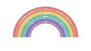 LSY031 love rainbow light proud Sticker