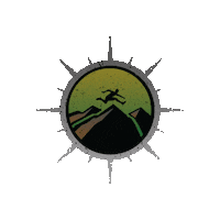 Adventure Mountains Sticker by Axistence Athletics