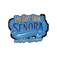 Rebeca Escribens Señora Sticker by Bluhaus