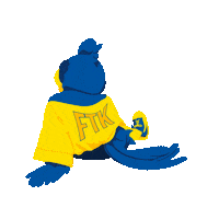 sturturro delaware ud ftk udance Sticker