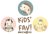 Fish Chicken Sticker by Brothnco