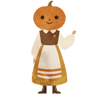 Girl Waving Sticker by Perecz Annabella