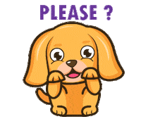 Dog Please Sticker by JPedicini