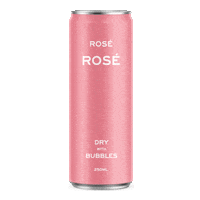 Rose Rose Pink Sticker by Tailored Beverage Company