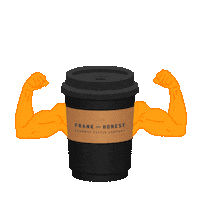 Gym Coffee Do You Even Lift Sticker by Frank and Honest Coffee