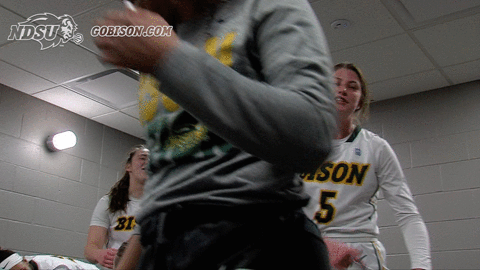 north dakota state basketball GIF by NDSU Athletics