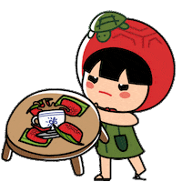 Angry Coffee Sticker by Ang Ku Kueh Girl and Friends