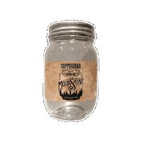 White Lightning Shine Sticker by CopperheadDistillery