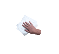 Roxton clean covid-19 protection wipe Sticker
