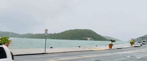 Rain Dampens St Thomas as Tropical Storm Philippe Sweeps By