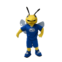 Buzzy Sticker by Fullerton College