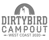 Dirtybirdrecords dirtybird campout Sticker