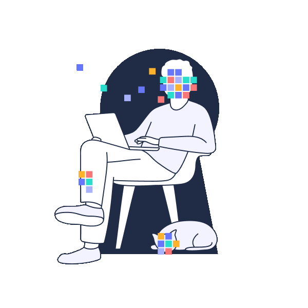 Search engine protection sticker by startpage