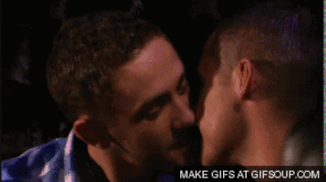 Gay Kiss GIF