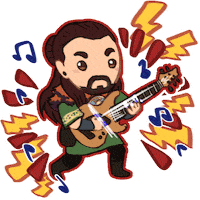 Shred Dwarf Sticker