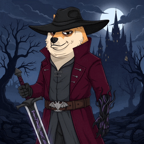 Shiba Inu Art GIF by Doge Pound