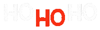 Ho Ho Ho Christmas Sticker