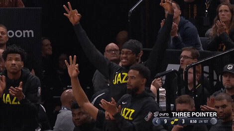 Happy Mike Conley GIF by Utah Jazz
