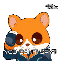 No Way Wow Sticker by Hamieverse
