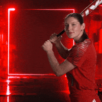 Hit Swing GIF by Louisville Cardinals