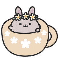 Flower Hello Sticker