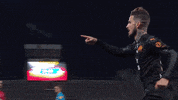 Dario Benedetto Hug GIF by Olympique de Marseille