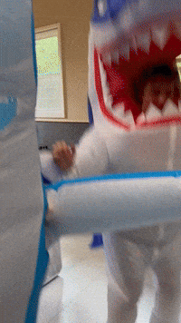 Costume Shark GIF