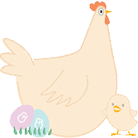 Easter Shaking Sticker by avamay