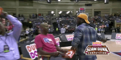 dunk contest 2018 GIF by Dunkin’ Donuts