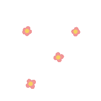 Flowers Indie Sticker