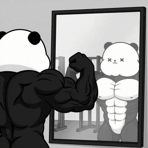 Beast Mode Fitness GIF by Kanpai Pandas