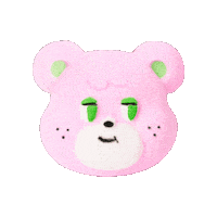 Bear Bath Sticker by Cafe Knotted