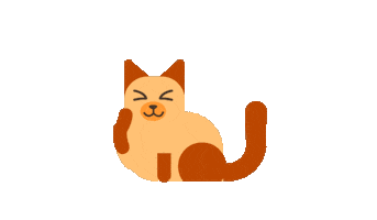 Happy Alley Cat Sticker by Positive Programming